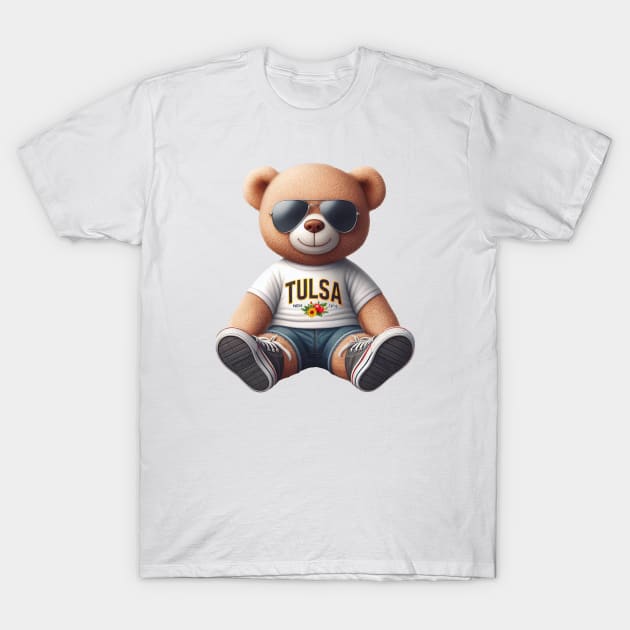 Tulsa Teddy Bear T-Shirt by Americansports